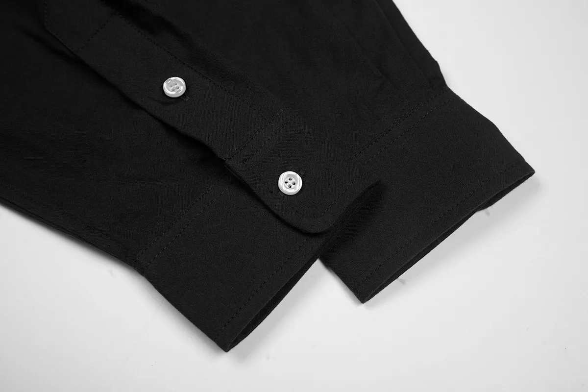 P230 White background picture [Evergreen for all seasons] Style number: 25011# Color: Navy red label/original blue/original white/matte pink/khaki/charcoal gray/black/navy blue white label Size: S to Face 100 cotton oxford spun, pre-laundering treatment, tight and soft texture ✅ - Custom dyed original pearlescent white buttons with different sizes ✅ - Special shaped chiffon foil included in the collar door tube, not easy to deform and pull ✅ - RL classic version of oxford spun shirt, thick and crisp feeling brought by oxford cloth, can be worn alone as an outer layer, can be matched with all seasons, practical wear, a must-have item in the wardrobe, start with eyes closed
